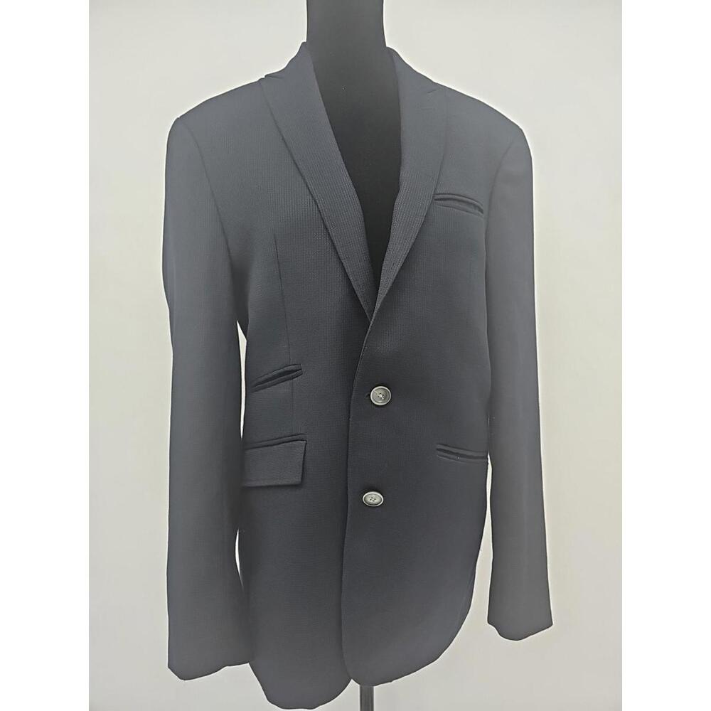 Egara Mens Blazer 38S Navy Slim Suit Jacket Lightweight‎